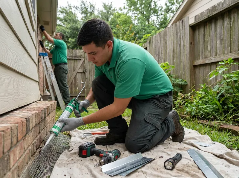 Residential Rodent Exclusion in Houston, TX