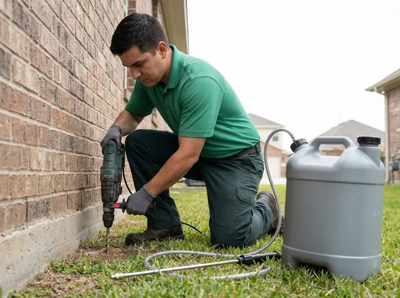 Subterranean Termite Treatment in Houston, TX